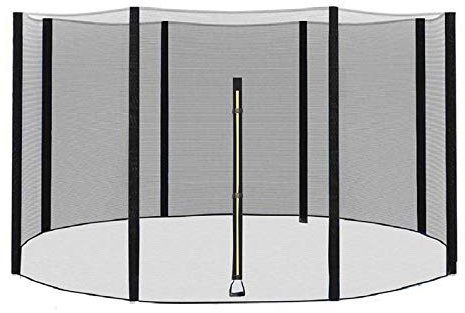 GXFXLP Ø 244 305 366 430 cm Sicherheitsnetz Ersatznetz für Trampolin, Trampolin Ersatzteile Netz, Gartentrampolin Ersatznetz für 6/8 Stangen,Ø 305 6 barres