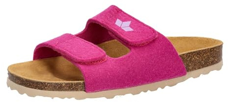 Lico Bioline Velcro Kids Hausschuhe, bordeaux, 27 EU