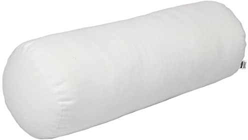 beties PublikFree XL Nackenrolle ca. 25x70 cm Kopfkissen mit Polyester-Faserbällchen gefüllt, Bezug 100% Baumwolle, Allergikergeeignet Kissen Schlafkissen