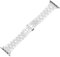 MaKTech Cinturino in Ceramica per Apple Watch,Cinturino in Tre Pezzi a Maglia Rombo con Chiusura a Farfalla,per Apple Watch 10/9/Ultra 2/SE/8/7[2024] (46mm/45mm/44/49mm,Bianco)