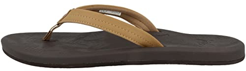 Reef Damen Zehentrenner Sandale Tides, Brown, 41 EU
