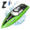 tech rc Ferngesteuertes Boot, RC Boot für Pool und Meer mit 2.4Ghz Fernsteuerung，Nie-Kentern Geschwindigkeit Speedboot 12km/h, Poolspielzeug RC Boat für Kinder ab 8