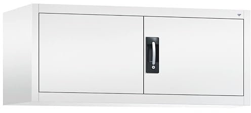 DENIOS C+P Flügeltürenschrank Acurado, als Aufsatz, 1200 x 500 x 500 mm, weiß