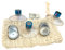 Lot de 3 Porte Savon Aimanté | Couleur Bleu | avec Drapeau France | à Ventouse | sans Perçage | en Acier Inoxydable | se Fixent sur Toutes Les Surfaces | Idéal pour Salle de Bain, Cuisine