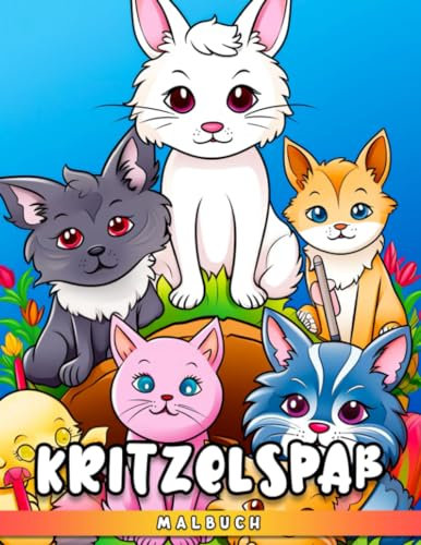 Kritzelspaß Malbuch: Inspire Kreativität und Vorstellungskraft bei Kleinkindern - Eine perfekte erste Ausmalerfahrung