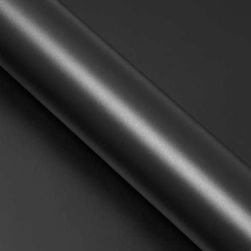 DIMEXACT - Covering Noir Mat Profond pour Toutes Surfaces - Haute Finition - 152 cm x 0.5 m - en Rouleau