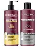Lorenzo - Pflege-Paket - Schwarzknoblauch Shampoo und Conditioner - 2x500 ml