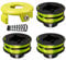 YWNYT Bobina di filo per decespugliatore Ryobi RAC118 RLT3525S, 1,2 mm x 8,4 m, bobina di ricambio per decespugliatore con coperchio e molla (3+1+1)