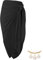VEGCOO Noir Wrap Plage de Femmes, Couverture de Bikini Jupes Wrap avec Boucle Anti-Exposition, Jupe de Sarong Femmes, pour Maillot de Bain en Mousseline