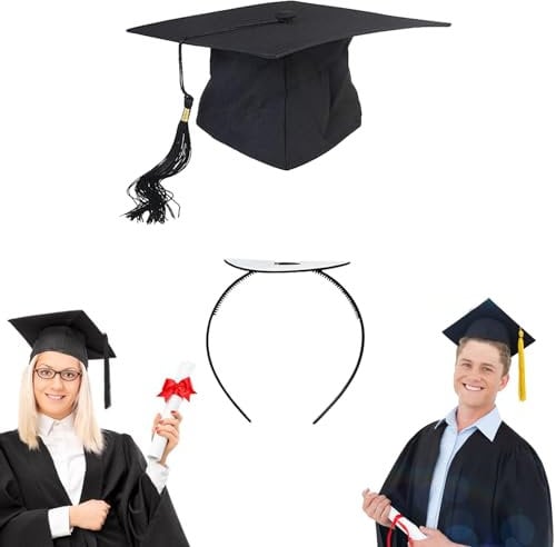 ARONRAVE Graduation Hat Holder 2025 Abschlusshutständer, Graduierungskappen Stirnband Abschluss Hut Hutstütze Graduation Cap Insert Headband für die Abschlussfeier vom Hochschule