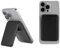 YjkjYii Portafoglio in pelle iPhone wallet Magsafe Supporto, Supporto Regolabile,portafoglio Magsafe apple Per iPhone serie 15/14/13/12 Serie - Nero