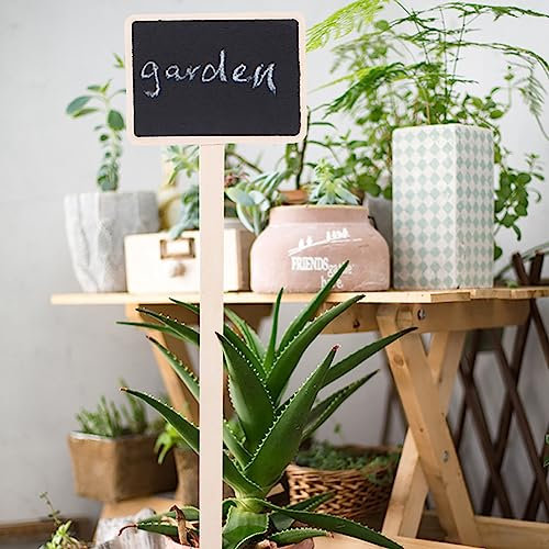10 Stück Pflanzenschild, Mini-Tafel, Gartendekoration für Gartenetiketten