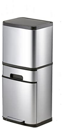 Yoosom Reciclaje de Papelera de Cocina, Doble separación en seco y húmedo, Cubo de Basura, cajones de Almacenamiento para baño