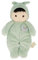 KALOO - Poupon Très Doux et Moelleux pour Bébé - Corps Souple et Tendre - Poupon en Tissu - Couleur Vert - 24cm - Lavable - Dès la Naissance - K222003