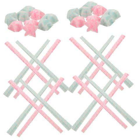 HAPINARY 300stücke Leuchtende Sternfaltpapiere Zum Basteln Mit Farben Und Mustern Leuchtpapier Für Diy Origami Sterne Bruchfestes Bastelpapier Für Junge Mädchen Und Handwerksprojekte Dunkel