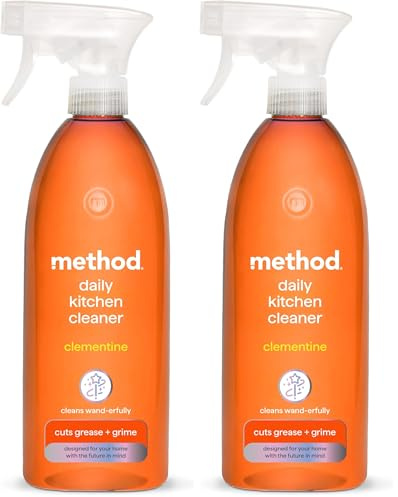 Method Kitchen Cleaner, Citrus, 828 ml, Pack of 2