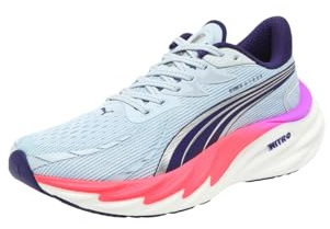 PUMA Velocity Nitro 4 Hyrox Laufschuhe Neutralschuh Damen blau - Lucite-Pure pink-deep Plum 38