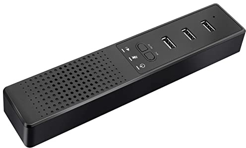 Tuesoa Computer Speakers with Microphone & Hubs USB Conference Speaker, PC Mic for Video Conference