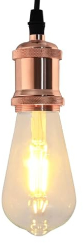 Generisch Lampenfassungen 2 STK. Rosegold E27,Heim & Garten,Beleuchtungszubehör-4106526