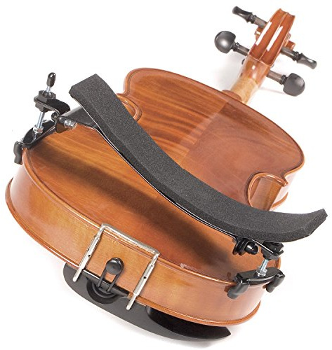 Bonmusica shoulder rest for viola 16.5 / bottom width 240 mm - Ergonomic shape - non-slip - mouldable - comfortably padded