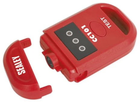 Sealey CC101 Crash Check Panel Damage Meter, 20mm x 101mm x 147mm, Red