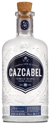 Cazcabel | Tequila Blanco | Aus blauen Weber-Agaven höchster Qualität | GOLD bei den Tequila & Mezcal Masters (2019), World Spirit Championships (2016) und Great Taste Awards (2014) | 0,7l | 38%