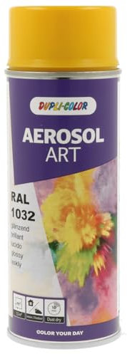 DUPLI-COLOR 741036 AEROSOL ART RAL 1032 ginstergelb glänzend 400 ml