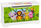 Leomark Coffre à Jouets En Bois Récipient Pour Les Jouets, Motif Animaux Jungle Banc à Rangement Children Coffre à Jouet Excellent Qualité Coloris Blanc Wooden Box Dimensions: L 59 x P 26 x H 32 cm