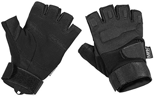 MFH Protect Fingerlose Handschuhe Schwarz Größe XXL
