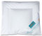 ZOLLNER dünnes Kinder & Kleinkinder Premium Daunenkissen aus 90% Daunen und 10% Federn - Bezug aus hochwertiger Baumwolle - Made in Germany - waschbar bis 60°C - 35x40cm - für Kinder bis 2 Jahre