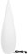 Lampadaire lumineux filaire goutte pour extérieur éclairage puissant LED blanc CLASSY H120cm culot E27