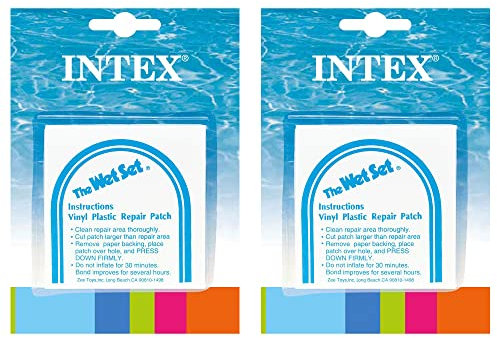 Intex Flicken, Vinyl, für Schwimmbecken, zum Reparieren von Schwimmbecken