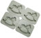F Fityle Stampo in Silicone per Cioccolatini a Forma di Carosello Perfetto per La Produzione di Aromatiche, Saponette a Candela, a: 4 cavalli