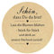 100 Stück 4cm Kraft Hochzeitssticker Aufkleber Sticker - Schön, dass Du da bist selbstklebende Papieraufkleber Etiketten für die Hochzeit,Blumensamen Tüten,Gastgeschenk - UNI 320