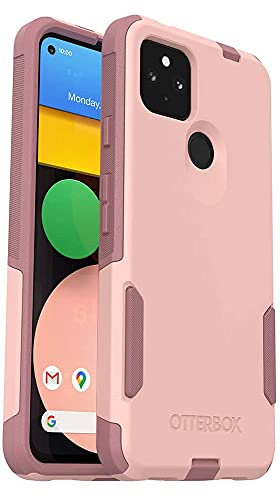 OtterBox Commuter Series Schutzhülle für Google Pixel 4a 5G (nur 5G, Nicht kompatibel mit Pixel 4a der 1. Generation) – Ballettweg (Pink Salt/Blush)