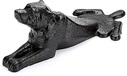 SUMTree Cast Iron Dog Decorative Door Stop Heavy Duty Dog Door Wedge Cute Animal Door Stopper Bathroom Living Room Office Doors Ornament to Stop Your Bedroom Bathroom Living Room Doors