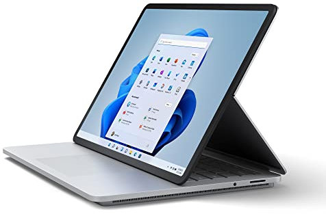 Microsoft Surface Laptop Studio, 14,4 Processore Intel Core H35 i7-11370H 32GB/2TB Wi-Fi Platino Grafica NVIDIA GeForce RTX 3050 Ti