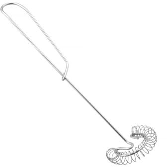 HENDI Spiralbesen, Dressing- und Pfannen-Schneebesen, Rührbesen, Ballonschneebesen, Schneebesen, Geschirrspülmaschinengeeignet, (L)280mm, Edelstahl