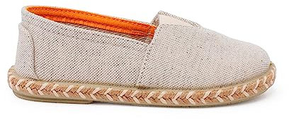 Pisamonas Zweifarbige Zentrale Elastische Espadrilles Aus Jute Größe 37 Farbe Stein