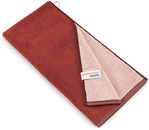 Bassetti New Shades Handtuch aus 100% Baumwolle in der Farbe Terrakotta R1, Maße: 50x100 cm - 9327870