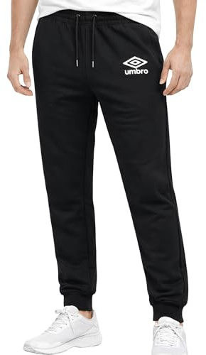 Umbro - Herren Jogginghose – Sporthose mit Taschen und elastischem Bund – Bequeme Trainingshose für Sport, Fitness und Freizeit