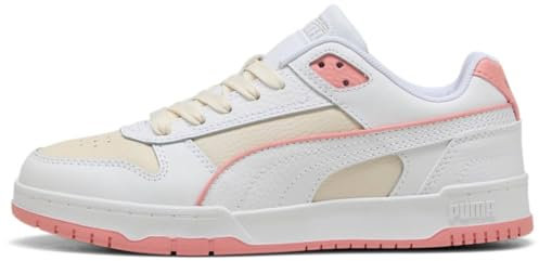 PUMA Unisex RBD Game Low Sneaker, Alpine Snow White-PINK Fruit, 37 EU
