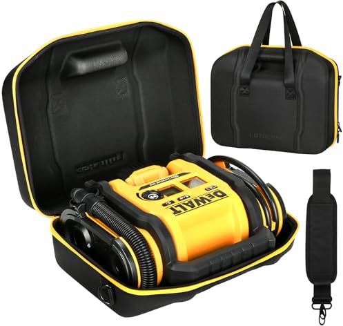 LOTOCASE Hartschalenkoffer für Dewalt 20 V MAX Reifenfüller DCC020IB, Aufbewahrungstasche für Dewalt DCC020IB Werkzeuge, inklusive Umhängeband (nur Hülle)