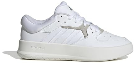 adidas Court 24 Schuhe Obermaterial aus Textil, Ftwwht/Ftwwht/Cwhite, 40 EU