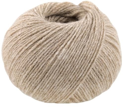 LANA GROSSA Cashmere Pure | Klassisch verzwirntes reines Kaschmirgarn | Handstrickgarn aus 100% Kaschmir | 25g Wolle zum Stricken & Häkeln | 115m Garn FB 4