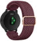 AK für Garmin Vivoactive 5 Armband / Garmin Vivoactive 3 Ersatzarmband Damen Herren, 20mm Atmungsaktives Elastisches Nylon Armbänder für Vivomove 3 / Vivomove HR / Forerunner 55 158 245 Ersatzarmband