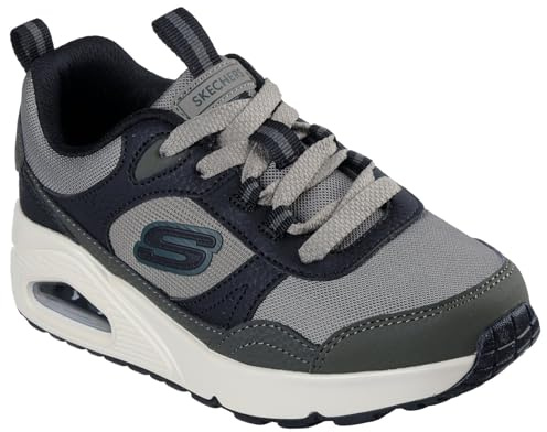 Skechers UNO Retro-Groove Sneaker für Jungen, braun, 3 UK Child