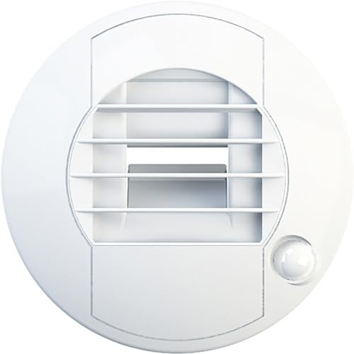 AXELAIR ALIZE VISION - Bouche auto tempo WC avec manchon - A piles AA - VMC et ventilation