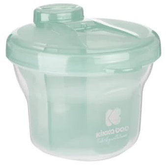Kikkaboo 2-in-1 Milchpulverbehälter & Snackbecher, Kunststoff, mit drei Ablagefächern und Deckel