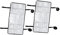 BATHVEVE 2 Piezas Cubiertas para Unidades de Aire Acondicionado Impermeables y Prueba de Sol Protección para Equipos Exteriores